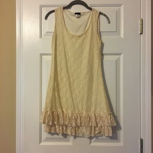 Cream Lacey sundress